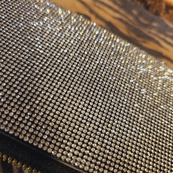 Rhinestone Embellished Wallet/ Checkbook  Holder NWT 2 Colors Avail. Priced each - Picture 4 of 14